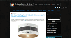 Desktop Screenshot of bestappliancesreview.com